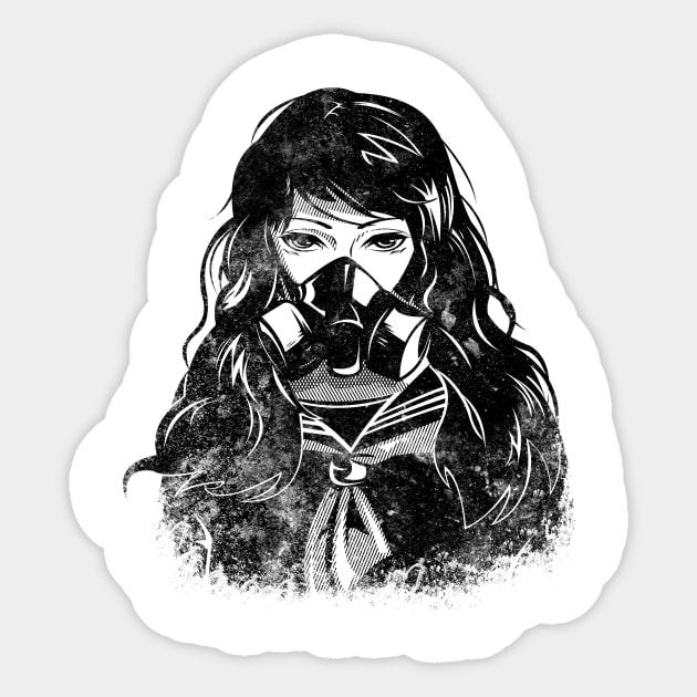 Post Apocalyptic Sticker by Anime Gadgets